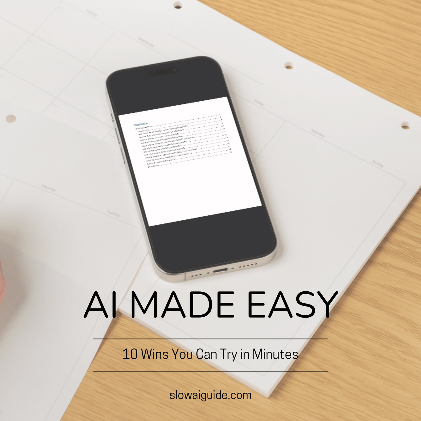 10-Minute AI Wins | Quick & Easy Guide to Everyday AI (Digital Download)